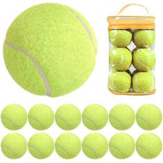 bola de tênis de treino,12 pacotes de bolas de tênis para treino e combinação de pressão