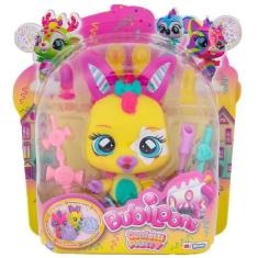 Boneca Bubiloons Mini Coelha Mila Candide 1410