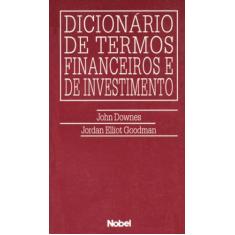 Livro - Dicionário De Termos Financeiros E De Investimento