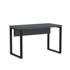 Mesa de Escritório Madeira 1500x700x750mm M150/70pe40tub Grafito/Preto