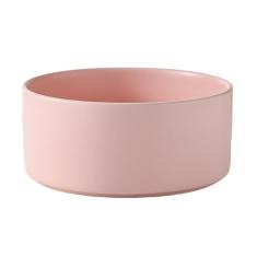 Welloyed Tigela de cerâmica para cães de 15 cm – Tigela clássica de comida e água para cães de raças pequenas e médias, pratos antiderrapantes resistentes para cães, tigela de grés de grau alimentício