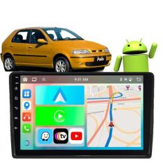 Kit Multimídia MP5 9" Palio 2001-2013 CarPlay Android Auto + Câmera - 