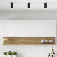 Armário para Cozinha 3 Portas 150cm Line - Kits Paraná