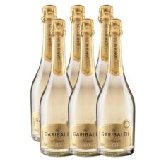 Espumante Garibaldi Moscatel Sem Alcool 750ml Kit 6 Unidades