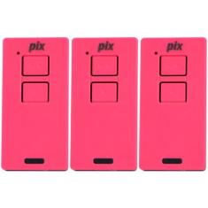 3 Controle Portão Alarme Cerca Elétrica 433,92mhz Tix Pix Garen Ppa Za