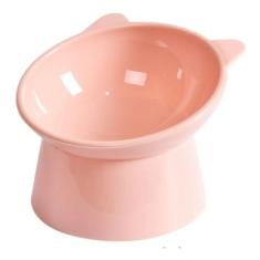 Comedouro Bebedouro Alto Elevado Postura Correta Para Gatos - Clink