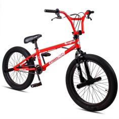 Bicicleta BMX Aro 20 Pro-X Serie 10 Rotor Pedaleiras Freio U-Brake Pneu Balão-Unissex