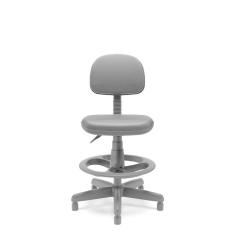 Cadeira Giratória Operativa Secretária Plus Slim Preto