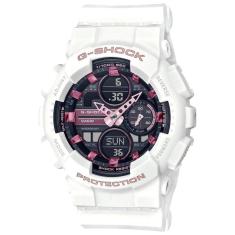 Relógio CASIO G-SHOCK feminino branco anadigi GMA-S140M-7ADR