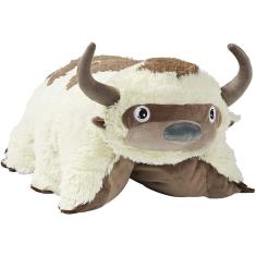 Pillow Pets 16" Appa Stuffed Animal, Nickelodeon Avatar The Last Airbender Plush Toy, White