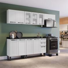 Cozinha Completa Itatiaia Florença com 5 Peças, 11 Portas, 9 Prateleiras e 2 Gavetas