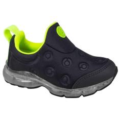 Tênis Infantil de Led Menino Slip on Ortopé Power Light-Masculino