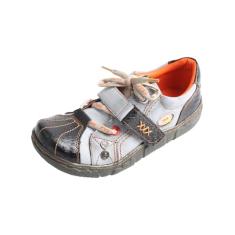 TMA EYES Tênis feminino de caminhada confortável com cadarço antiderrapante, Preto, 38