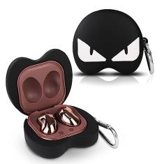 Suublg Capa de silicone para Samsung Galaxy Buds FE (2023) / Buds2 Pro (2022) / Buds 2 (2021) / Buds Pro (2021) / Buds Live (2020) com design fofo de desenho animado para adolescentes e meninas