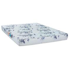 Colchão Casal Espuma D28 Celebrity Floral (138x188x20) - Luckspuma