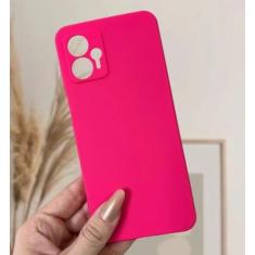 Capa Capinha Case Motorola Moto G23 Silicone Aveludada Proteção de Câm