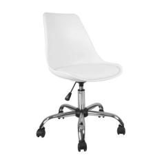 Cadeira de Escritório Giratória Eames Branca - Mobly