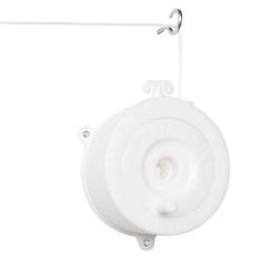 Varal de Parede Stick com Corda 18 metros Branco - Secalux