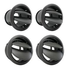 Kit Jogo Difusor Grade Saída Ar Palio 2012/2016 Cinza Claro