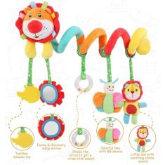 Mobile Leao Espiral Bebe Carrinho Com Chocalho