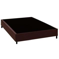 Cama Box Base Universal CRC material sintético Brown 138x188x20 - A Co