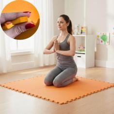 Tapete Infantil EVA Emborrachado 50x50x1cm 10mm proteção Bebê e Crianç