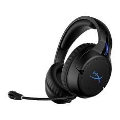 Headset Gamer Sem Fio HyperX Cloud Flight PS4 e PS5 – Drivers de 50 mm, Bateria de Até 30h, Microfone com Cancelamento de Ruído, Conchas Giratórias com LED, Couro Sintético Premium (4P5H6AA)