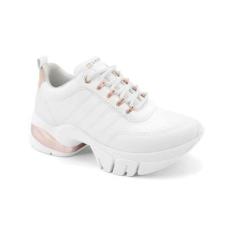 Tênis Ramarim Branco/Rose Feminino 23-80103-Feminino