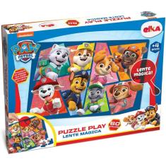 Quebra Cabeça Patrulha Canina Lente Mágica 60 Pças Elka 1274