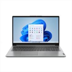 Notebook Lenovo Ideapad 1i I3-1215u, 4GB RAM, SSD 256GB Nvme, Tela 15.6", Windows 11 - 82vy000tbr