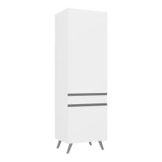 Paneleiro 2 Portas Veneza Multimóveis MP3739.964 Branco/Preto