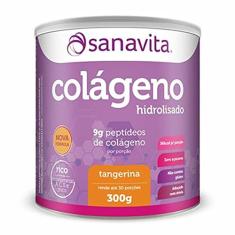 Colágeno Hidrolisado - 300G Tangerina - Sanavita, Sanavita