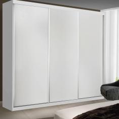 Guarda Roupa Casal 3 Portas de Correr Itália Espresso