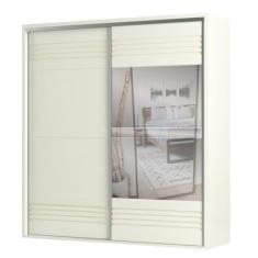 Roupeiro 2 Portas de Correr com Espelho Dalla Costa