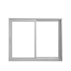 Janela de Alumínio de Correr 100x150cm 2 Folhas Suprema Hale Esquadrias Branco