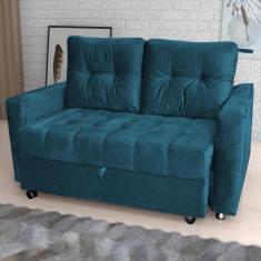 Sofá Cama Drika Turkey Petroleo F442 - Matrix