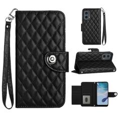 Para Motorola Moto G 5G 2023, capa carteira com alça de pulso, capa flip de couro com fecho magnético com 7 cartões e 1 compartimento para dinheiro, suporte feminino presente capa de telefone para