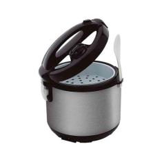 Panela Elétrica Arroz e Legumes Inox 6x Visor de Vidro 220v - AGRATTO,