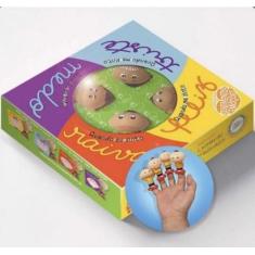 Dedoche sentimentos e emoções 4 bonecos blister, 3