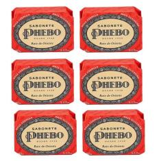 Kit c/ 6 Sabonetes em Barra Raiz do Oriente Phebo 90g
