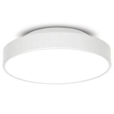 Plafon para 2 Lâmpadas Redondo 25cm 7651 Jd Molina, Branco