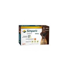 Simparic 120mg Antipulgas e Carrapato Cães de 40 a 60 kg 3 comprimidos