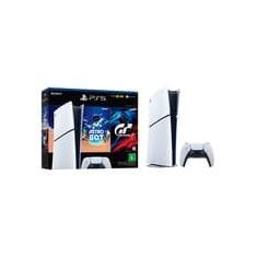 Console Sony PlayStation 5 Slim, Edição Digital, SSD 1TB, Controle Sem Fio DualSense + 2 Jogos Digitais