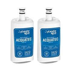 Kit 2 Unidades Refil Filtro Planeta Água Acquatec compatível com Purificador de Água Esmaltec Purágua Acqua 7
