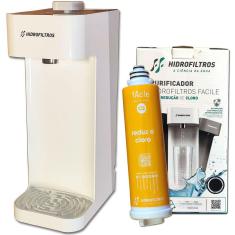 Purificador de Água Natural Facile C3 Branco Hidrofiltros