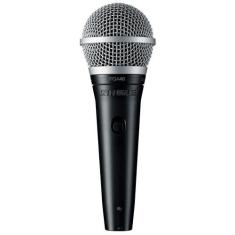 Microfone Condensador Vocal Shure Pga48lc Dinâmico Cardioide