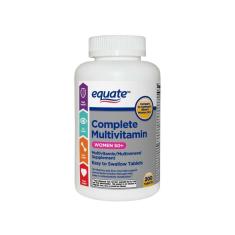 MULTIVITAMÍNICO COMPLETE 50+ MULHER - 200un - Equate