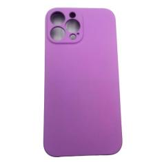 Capinha Capa para iphone 13 pro max tela 6.7 case Aveludada Interior -