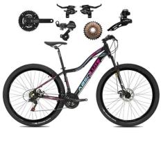 Bicicleta Aro 29 Mtb Feminina Absolute Hera Bike 21v Shimano à Disco Q