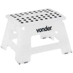 Banqueta dobrável de plástico - Vonder